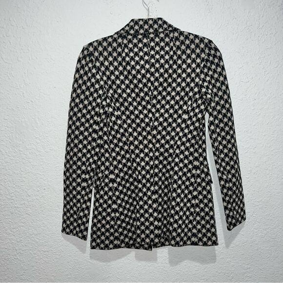 Rosetta Getty Single-Breasted Houndstooth Jacket - Picture 3 of 6